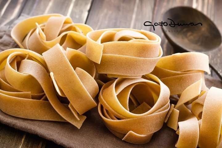 Pappardelle al teléfono